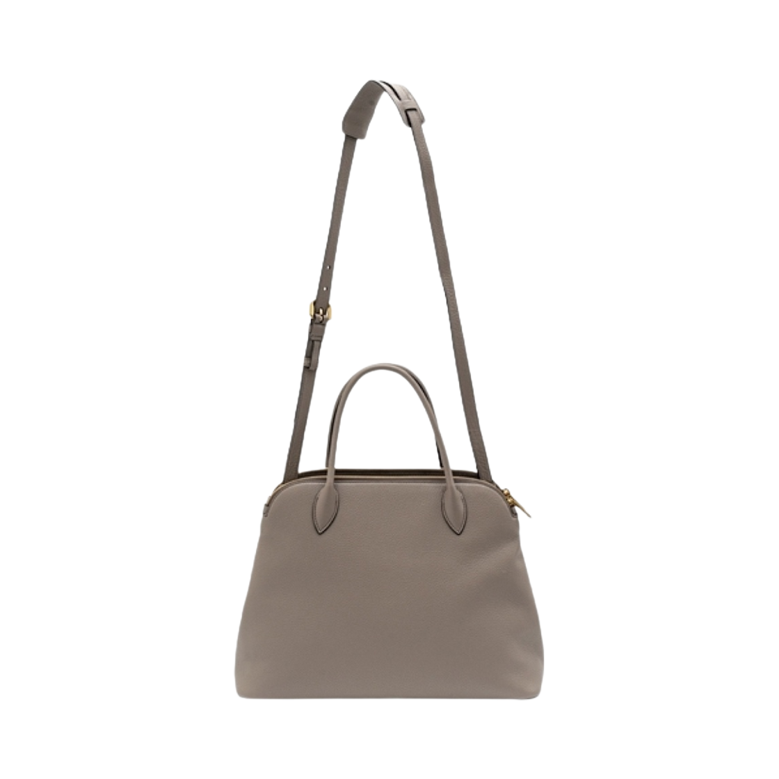 프라다 다이노 레더 핸드백 클레이 그레이(Prada Daino Leather Handbag Clay Grey) - 3