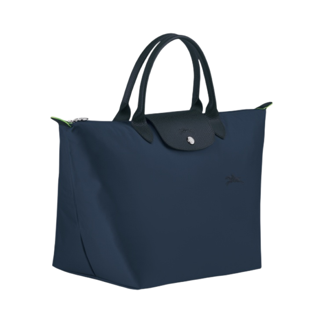 롱샴 르 플리아쥬 그린 M 핸드백 네이비(Longchamp Le Pliage Green M Hand Bag Navy) - 2