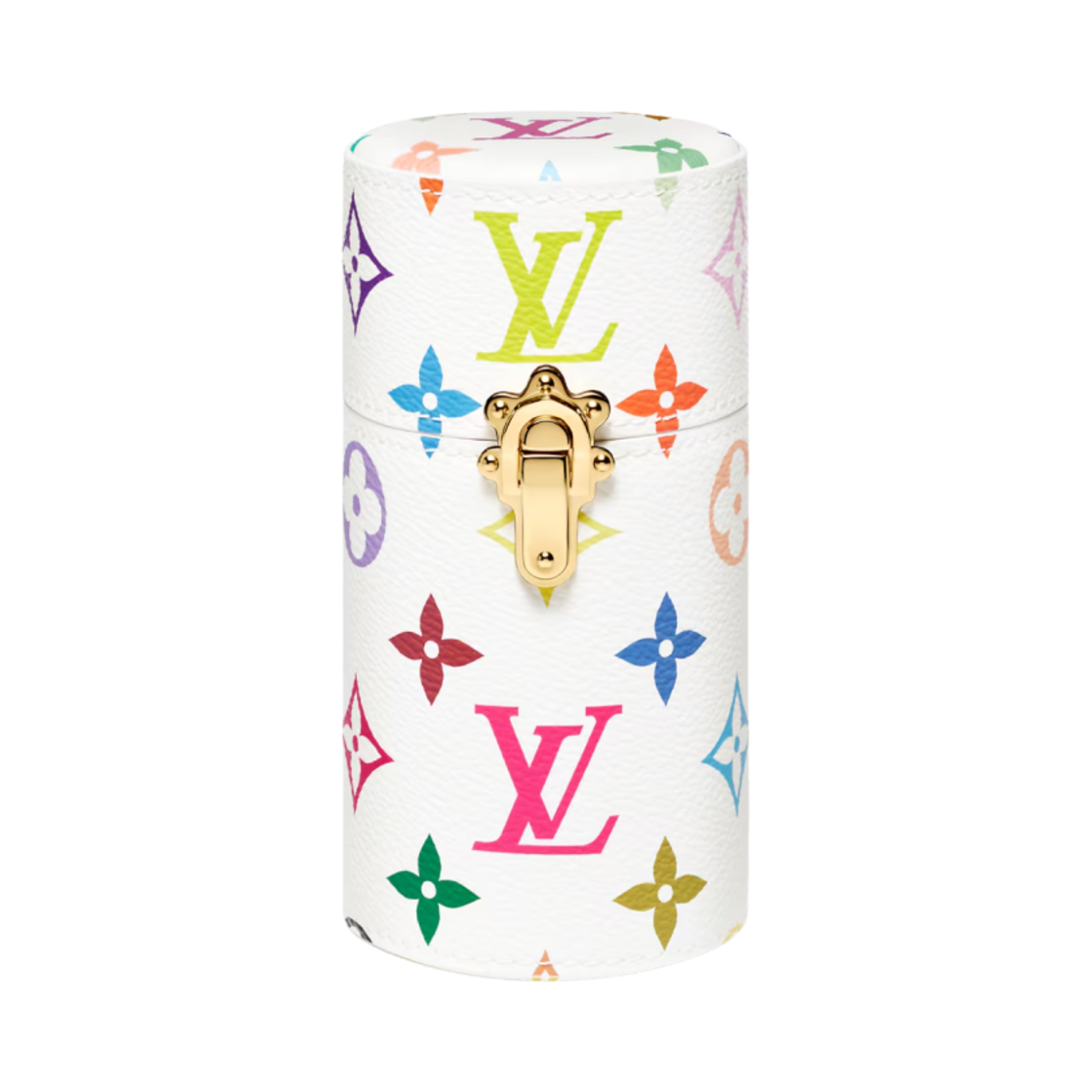 LS0746 Louis Vuitton x Murakami Takashi Fragrance Travel Case White