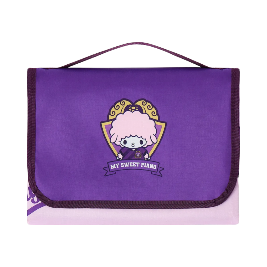 SPMAT25KXSAN003MSP K League x Sanrio Characters Picnic Mat My Sweet Piano Purple