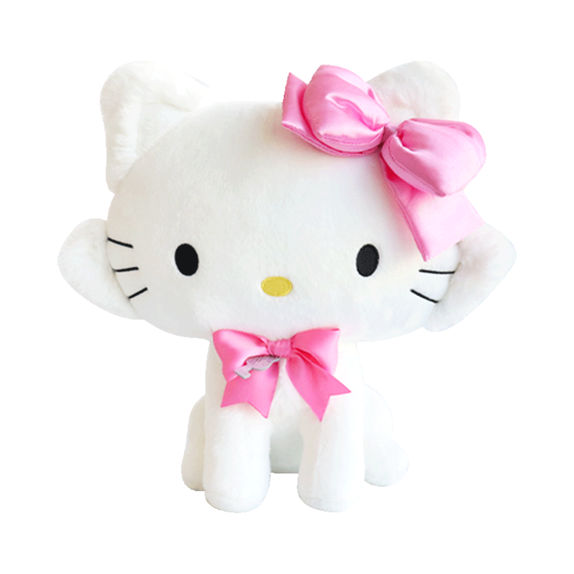 매니어리틀 산리오 챠미키티 앉은 인형(Many a Little Sanrio Plush Toy Sitting Chammy Kitty) - 1