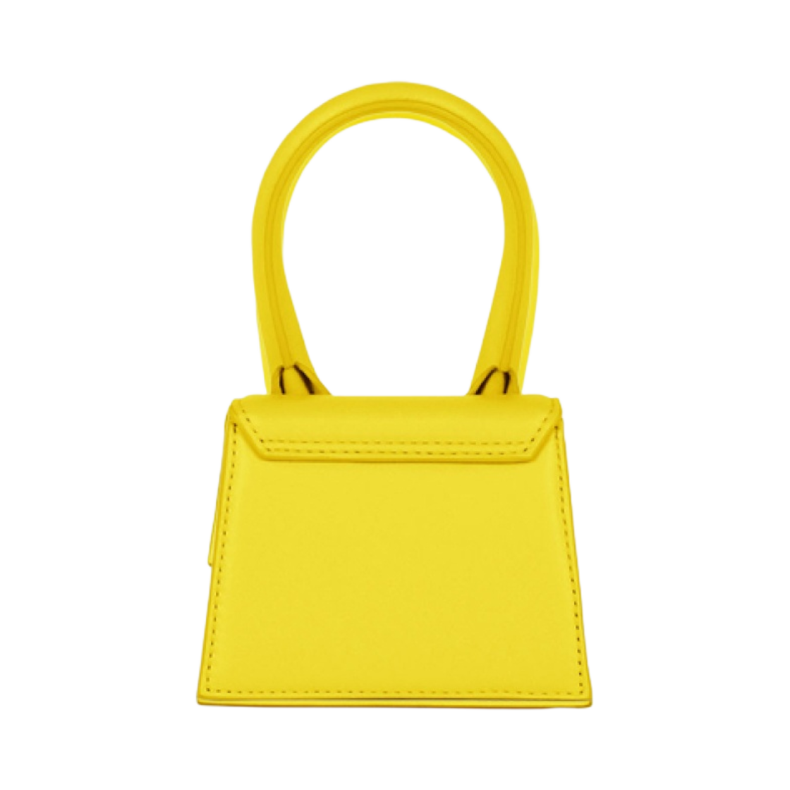 자크뮈스 르 치키토 시그니쳐 레더 미니 핸드백 옐로우(Jacquemus Le Chiquito Signature Leather Mini Handbag Yellow) - 3