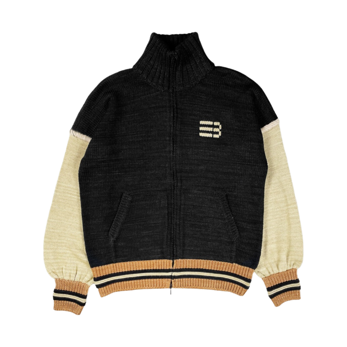 네임세이크 빅토리 집 봄버 유포릭 블랙(Namesake Victory Zip Bomber Euphoric Black)