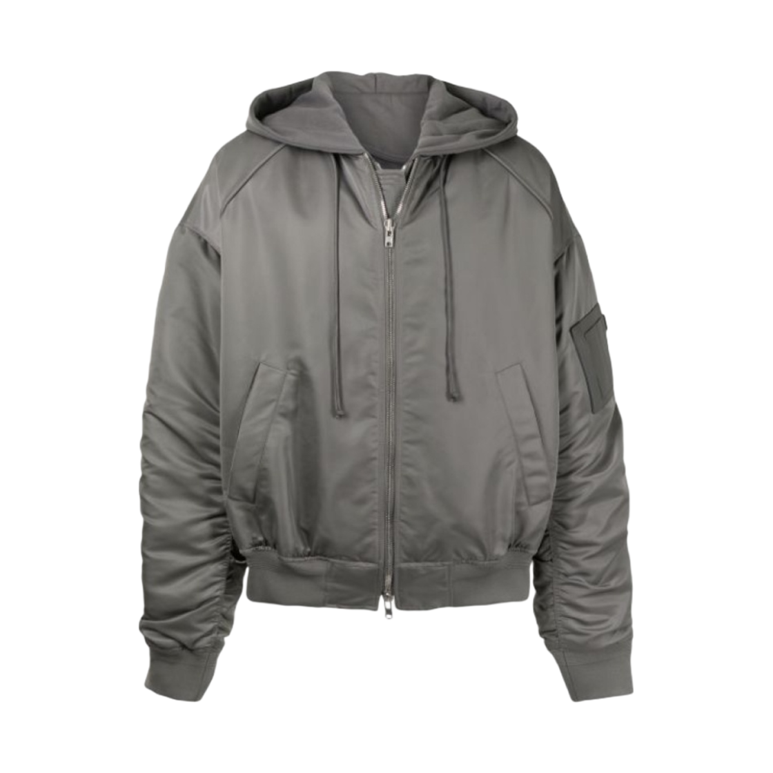 준지 후드 MA-1 점퍼 그레이 - 21SS(Juun.J Hood MA-1 Jumper Grey - 21SS)