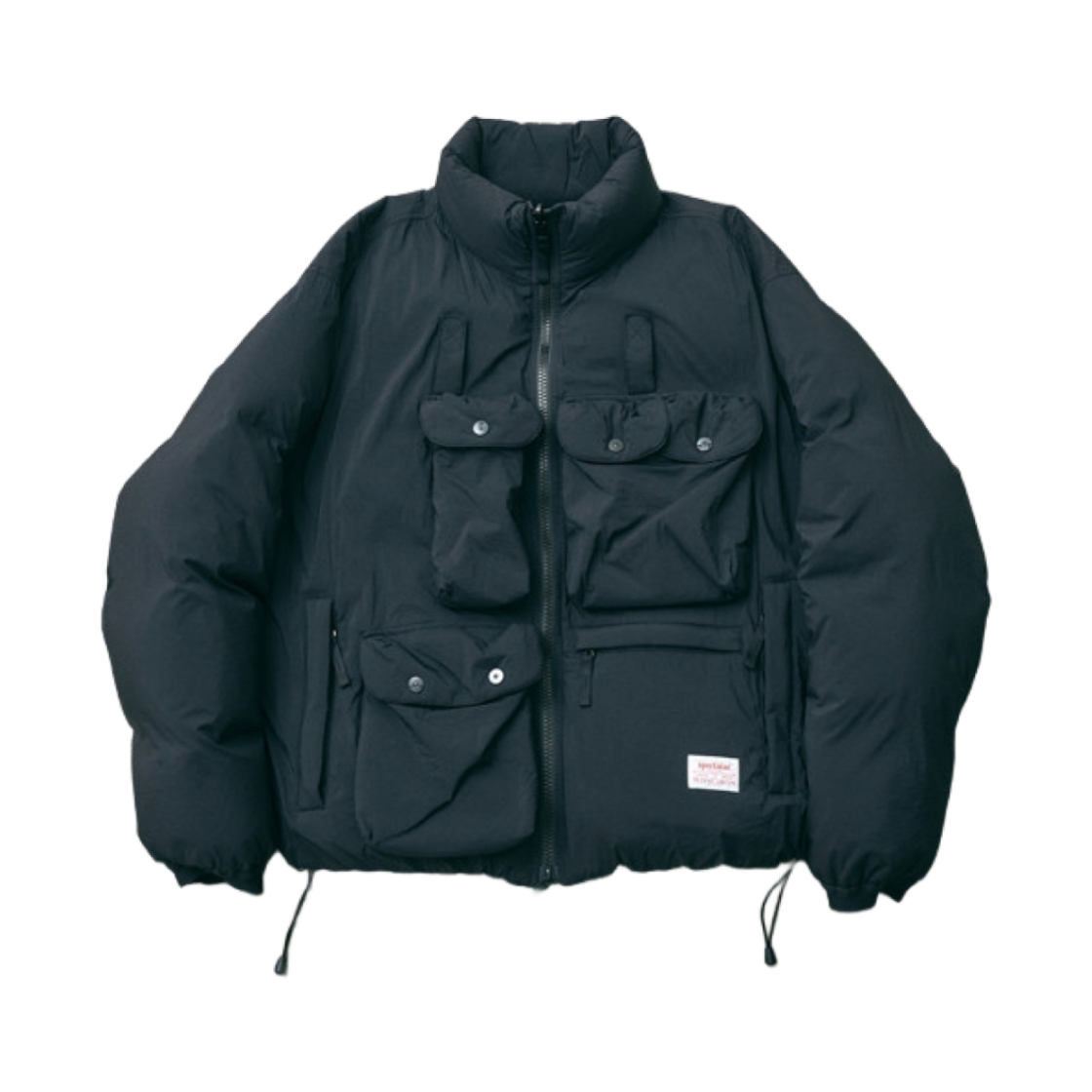 헨리 코튼 x 스펙테이터 파이어니어 다운 파카 블랙