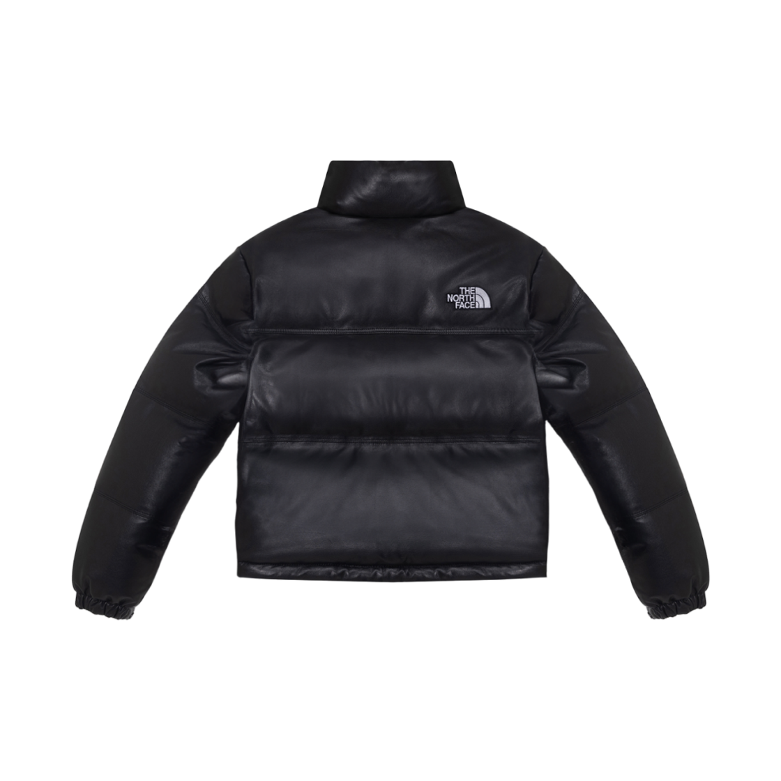 (W) 노스페이스 화이트 라벨 레더 눕시 RDS 다운 자켓 블랙 - 24FW((W) The North Face White Label Leather Nuptse RDS Down Jacket Black - 24FW) - 2