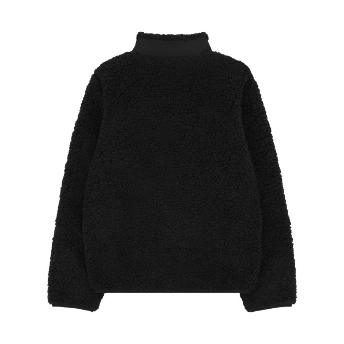 (키즈) 조던 쉐르파 플리스 풀 집 자켓 블랙((Kids) Jordan Sherpa Fleece Full Zip Jacket Black) - 2