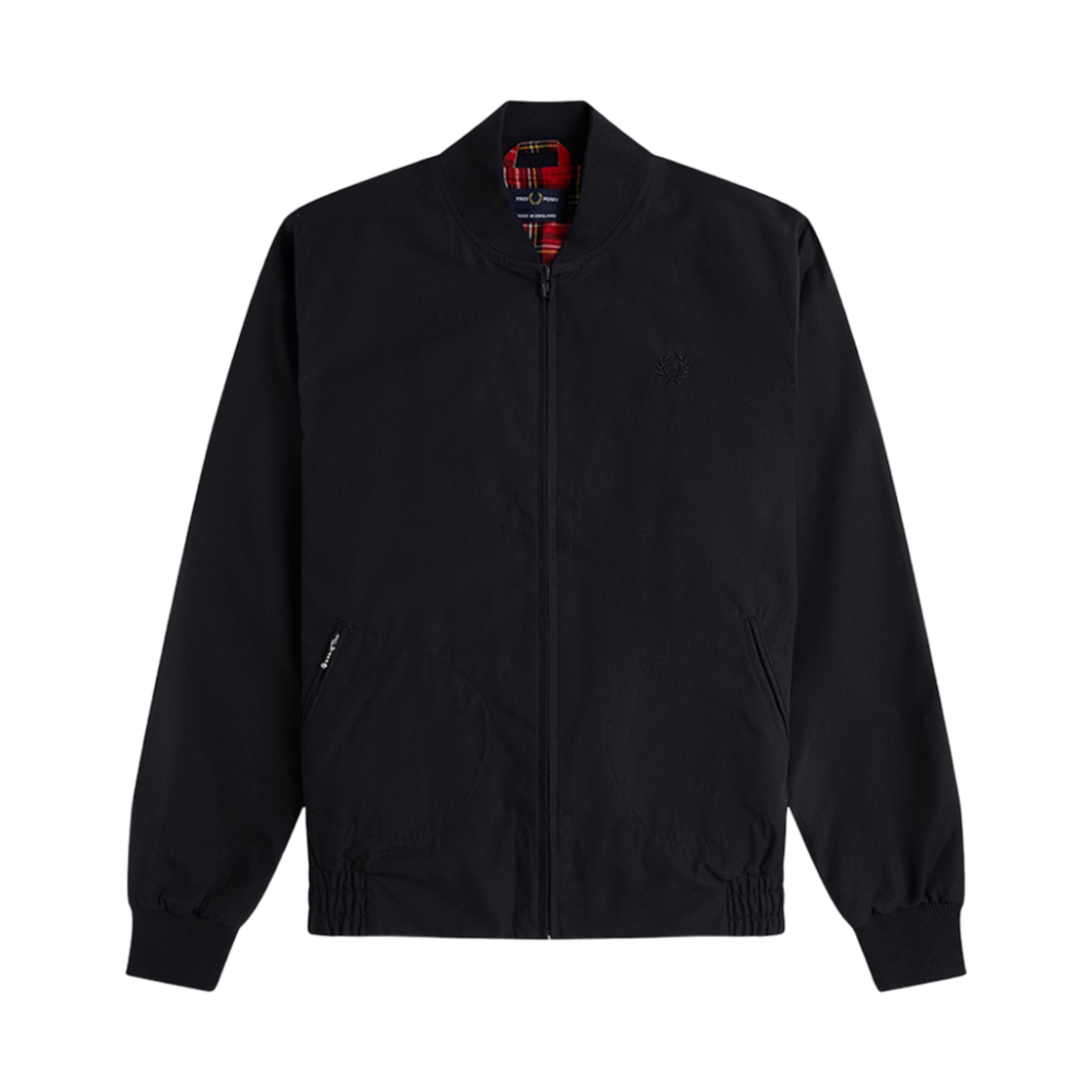 프레드페리 메이드 인 잉글랜드 테니스 보머 재킷 네이비