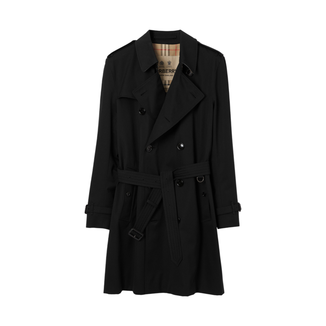 버버리 켄싱턴 헤리티지 트렌치 코트 콜 블루(Burberry Kensington Heritage Trench Coat Coal Blue) - 1