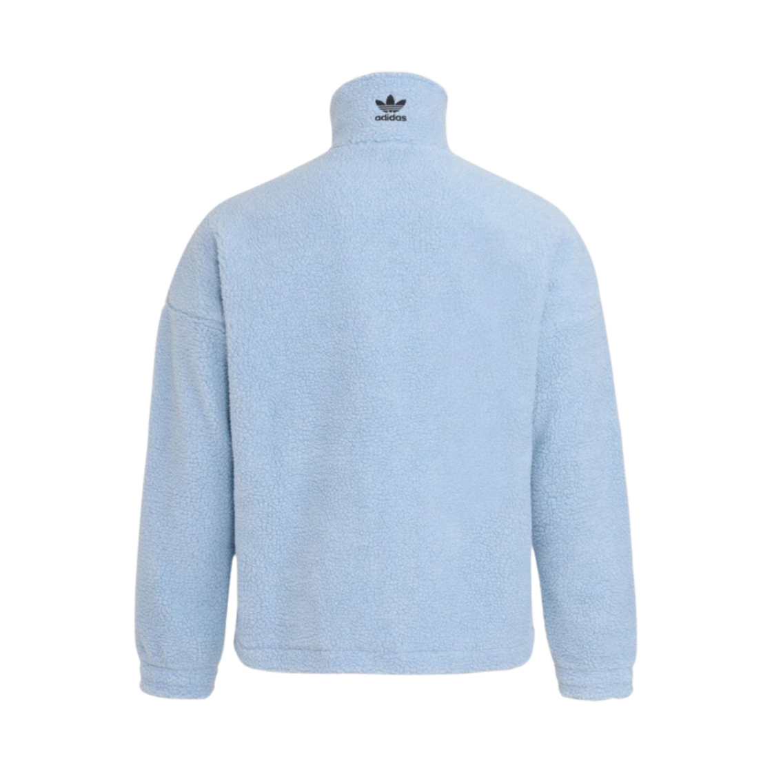 아디다스 빅트레포일 쉐르파 집업 자켓 블루 - KR 사이즈(Adidas Big Trefoil Sherpa Jacket Blue - KR Sizing) - 2
