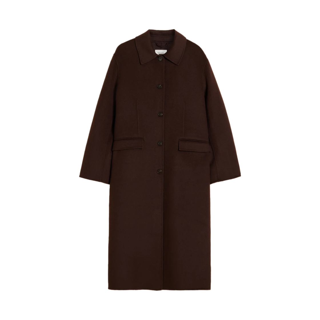 홀츠베일러 우먼 펠사 울 코트 다크 브라운 - 24FW(Holzweiler Women Felsa Wool Coat Dark Brown - 24FW)