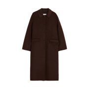Holzweiler Women Felsa Wool Coat Dark Brown - 24FW