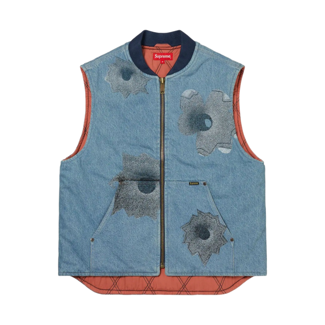 【美品】シュプリーム ネイトローマン デニム ベスト デニム　Lサイズ SUPREME シュプリーム NATE LOWMAN ネイトローマン ベスト