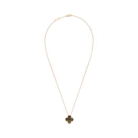 VCARP4KK00 (W) Van Cleef & Arpels Vintage Alhambra Pendant Rose Gold Mother of Pearl