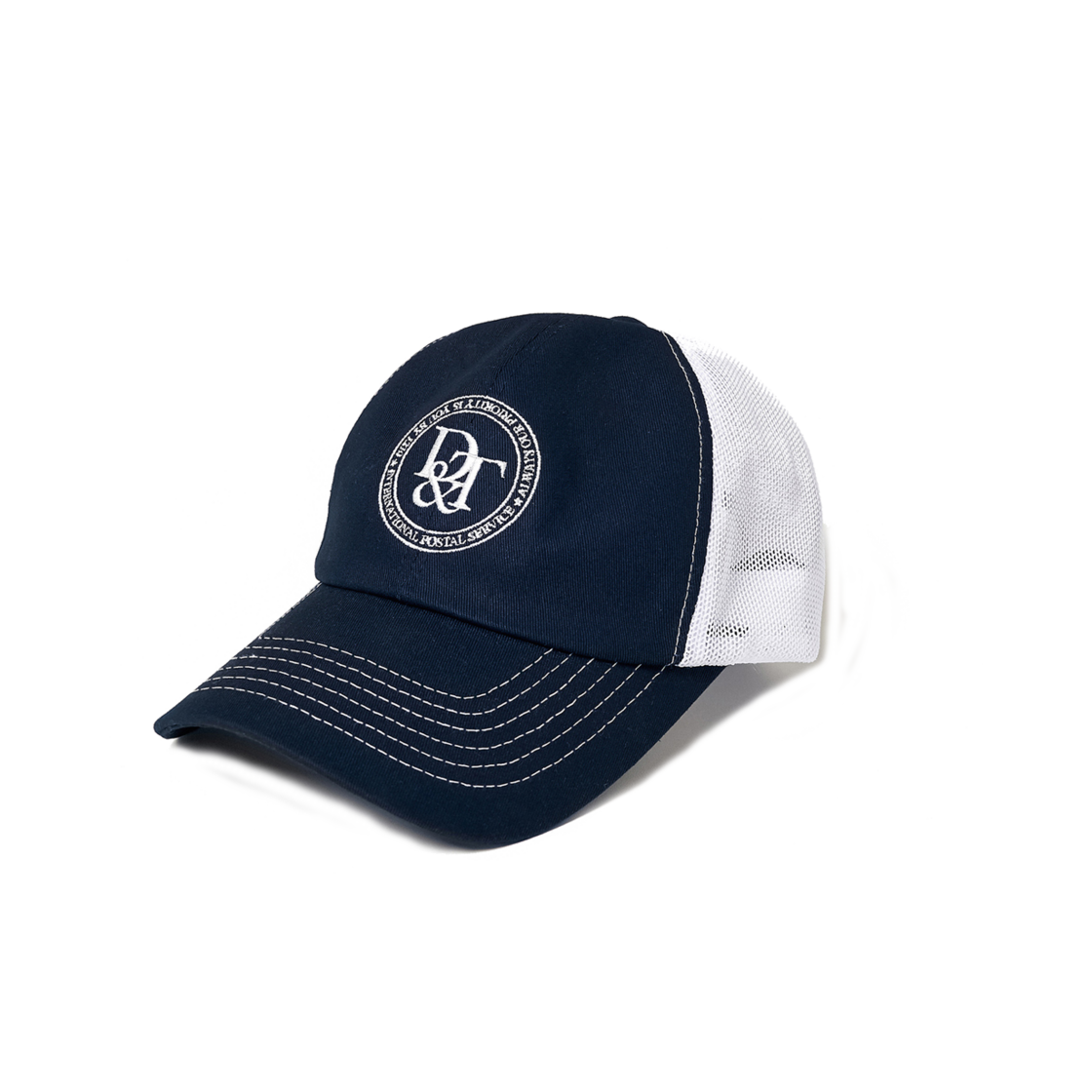 디셈버텐 디엔티 트러커 캡 네이비(December Ten D&T Trucker Cap Navy)