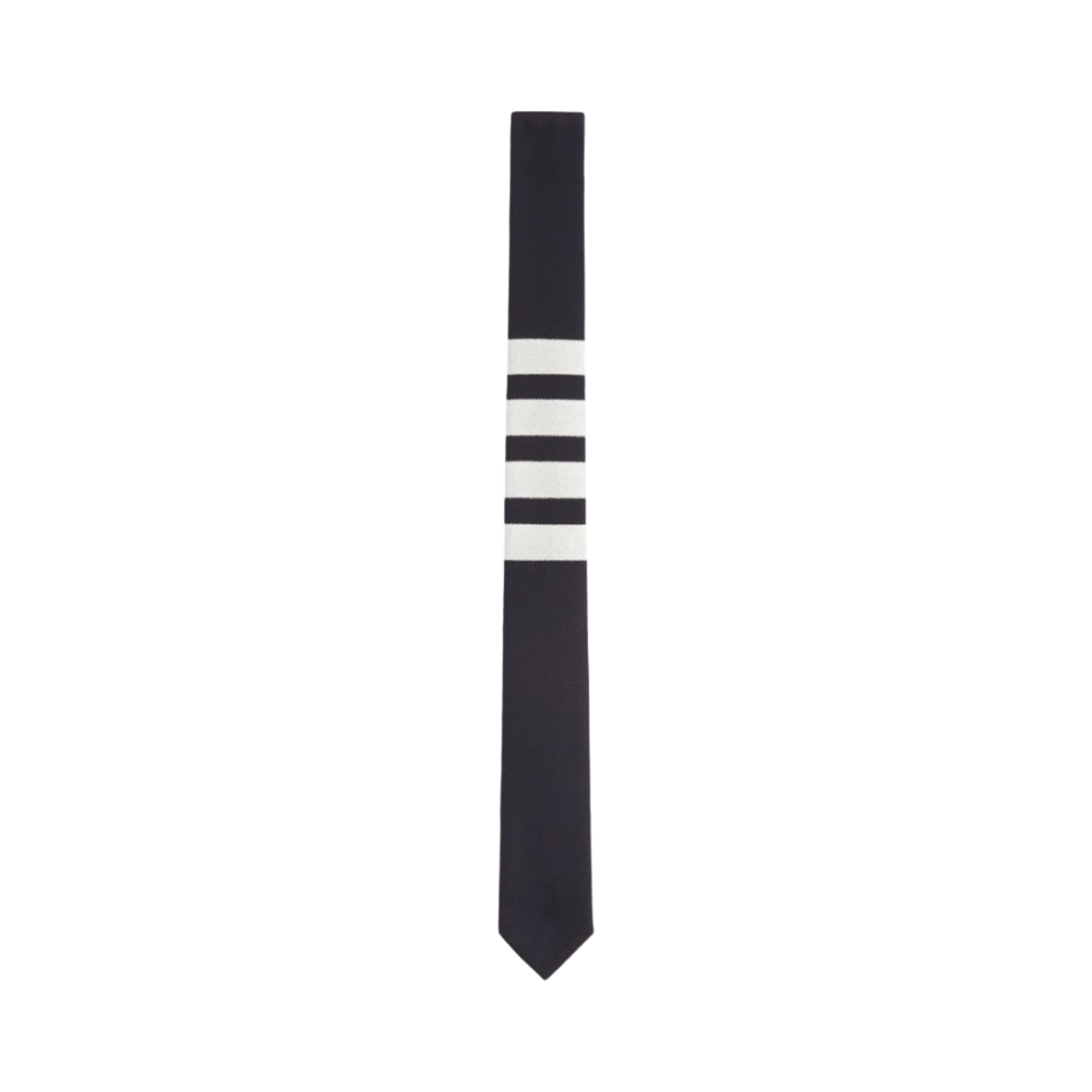 톰브라운 플레인 위브 사선 타이 네이비(Thom Browne Plain Weave 4-Bar Tie Navy)