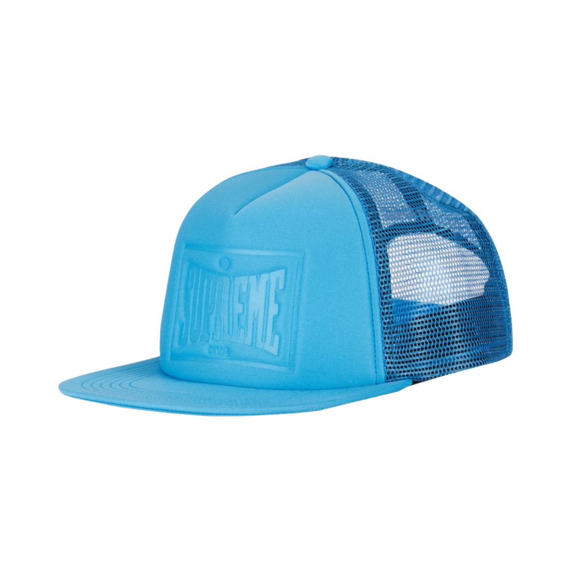 슈프림 스탬프 메쉬 백 5-패널 라이트 블루 - 23SS(Supreme Stamped Mesh Back 5-Panel Light Blue - 23SS) - 1