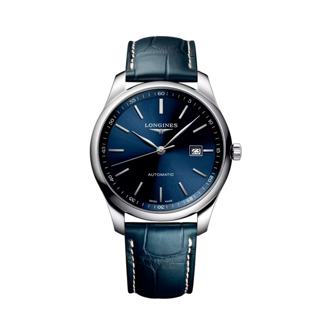론진 마스터 컬렉션 오토매틱 42mm 스테인리스 스틸 블루(Longines Master Collection Automatic 42mm Stainless Steel Blue)