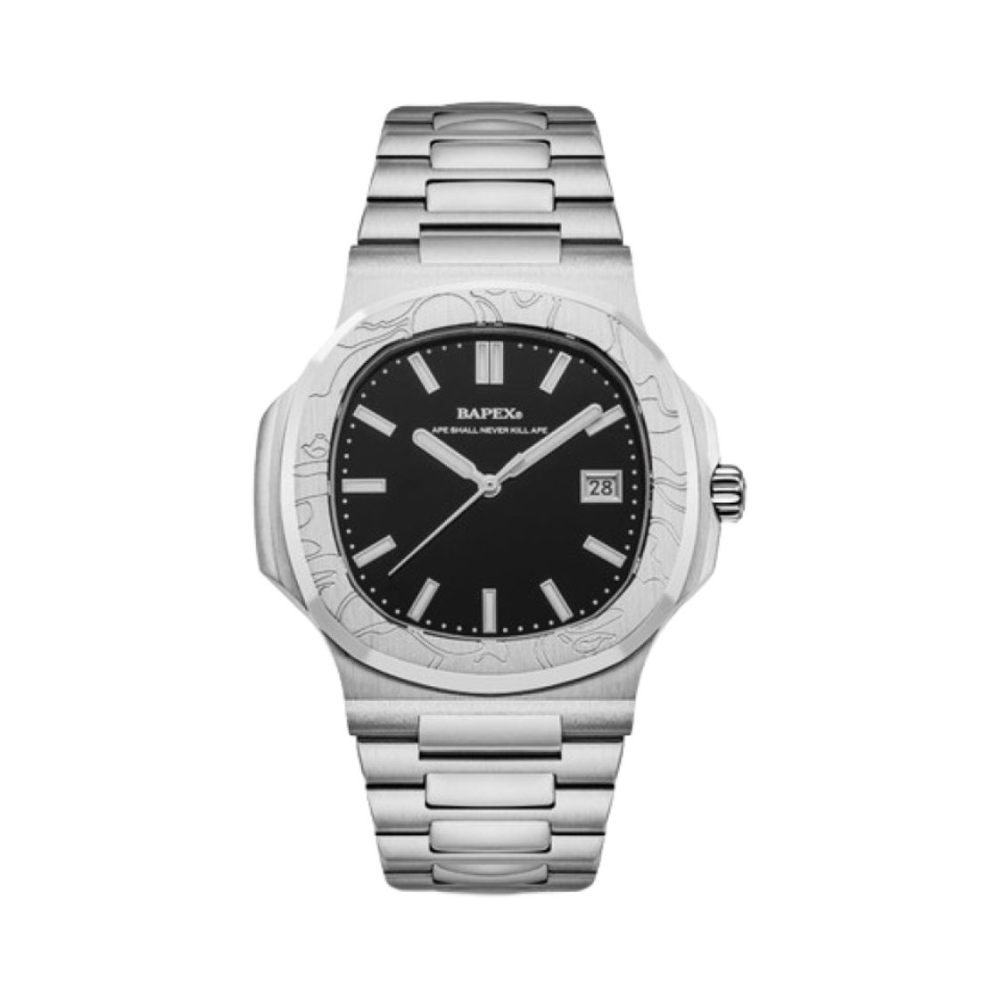 베이프 타입 10 베이펙스 #2 실버 블랙(BAPE Type 10 Bapex #1 Silver Black)