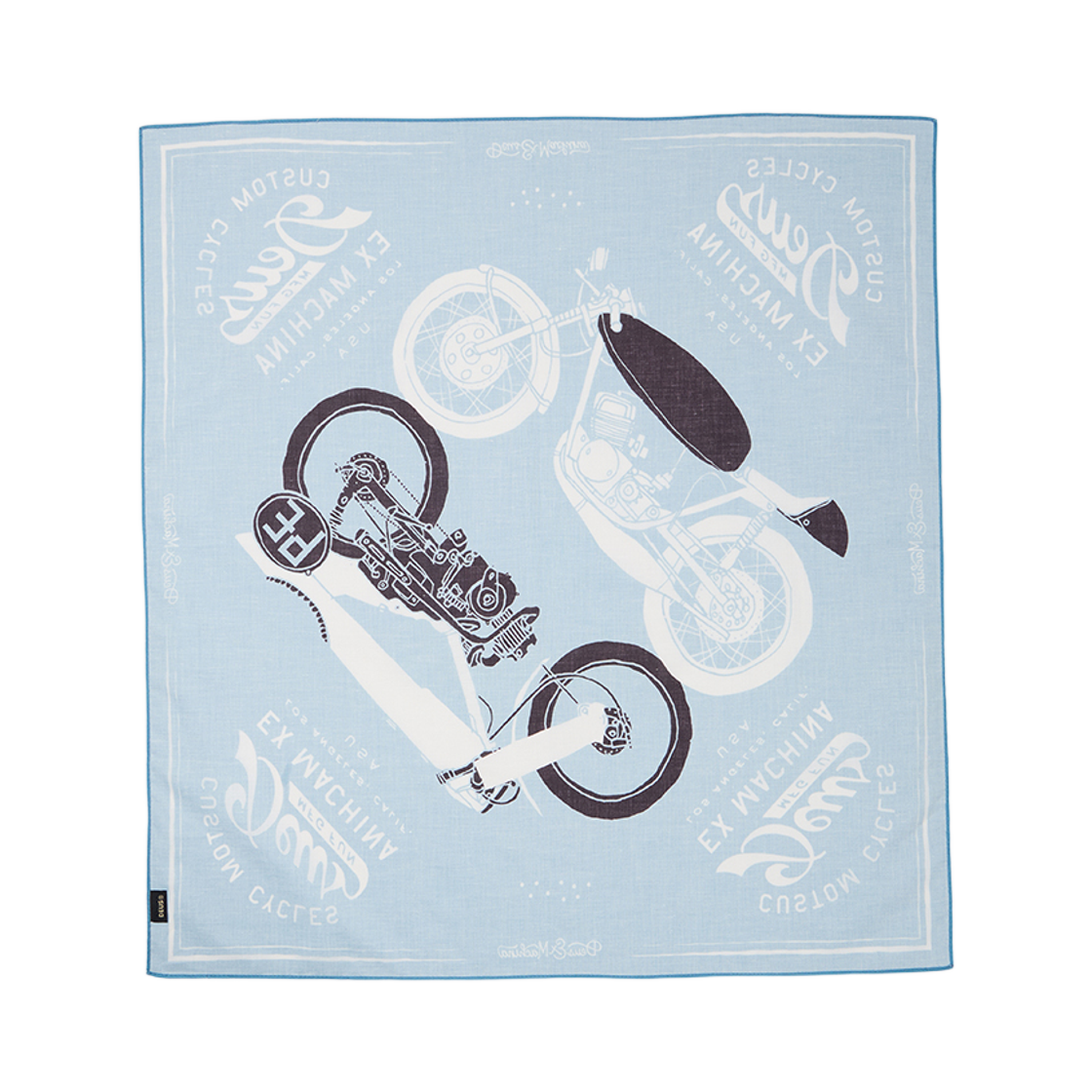 데우스 엑스 마키나 벤진 반다나 스카이 블루(Deus Ex Machina Benzin Bandana Sky Blue) - 2