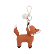Maison Kitsune Fox Bag Charm Camel