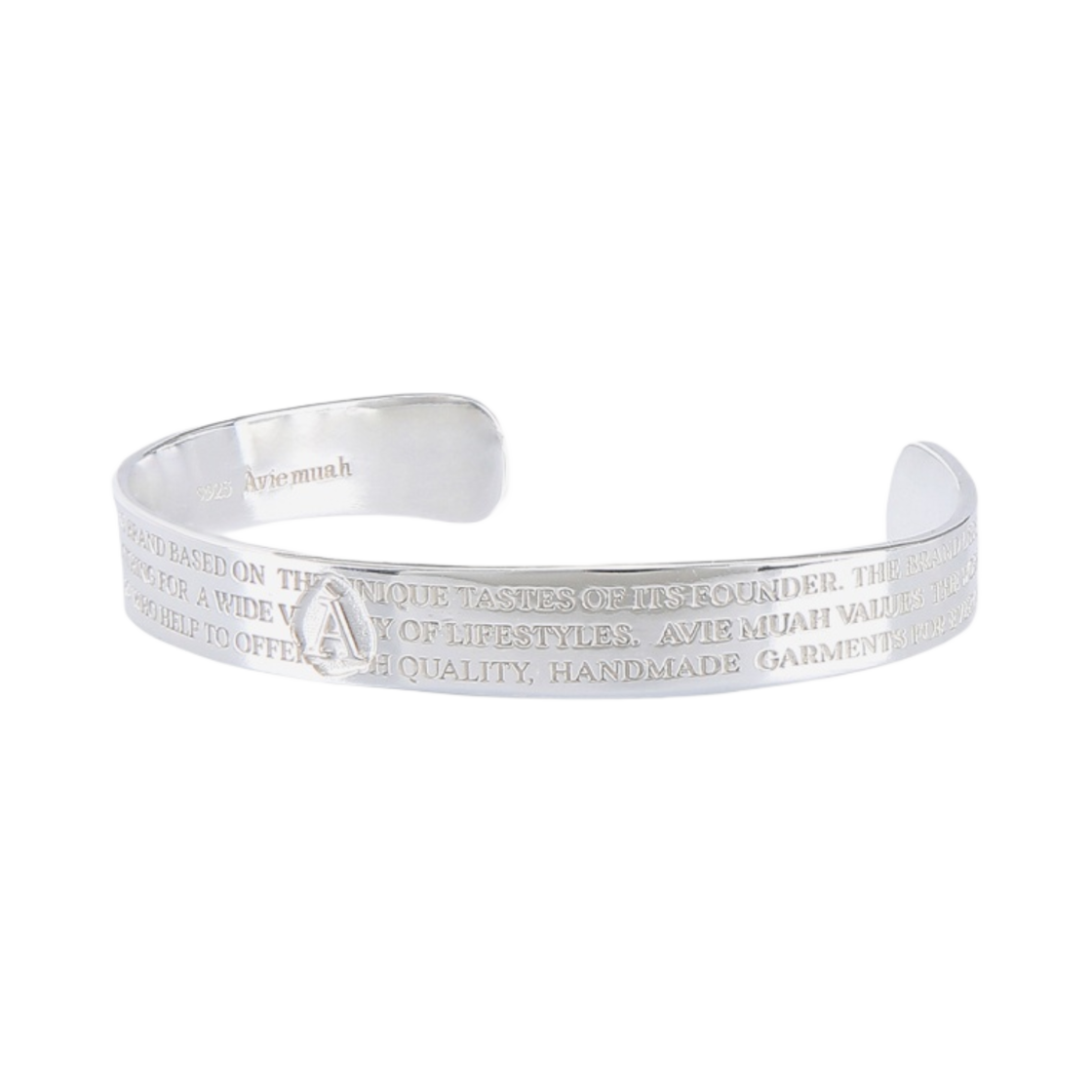 - Aviemuah Avie Carving Bracelet Silver