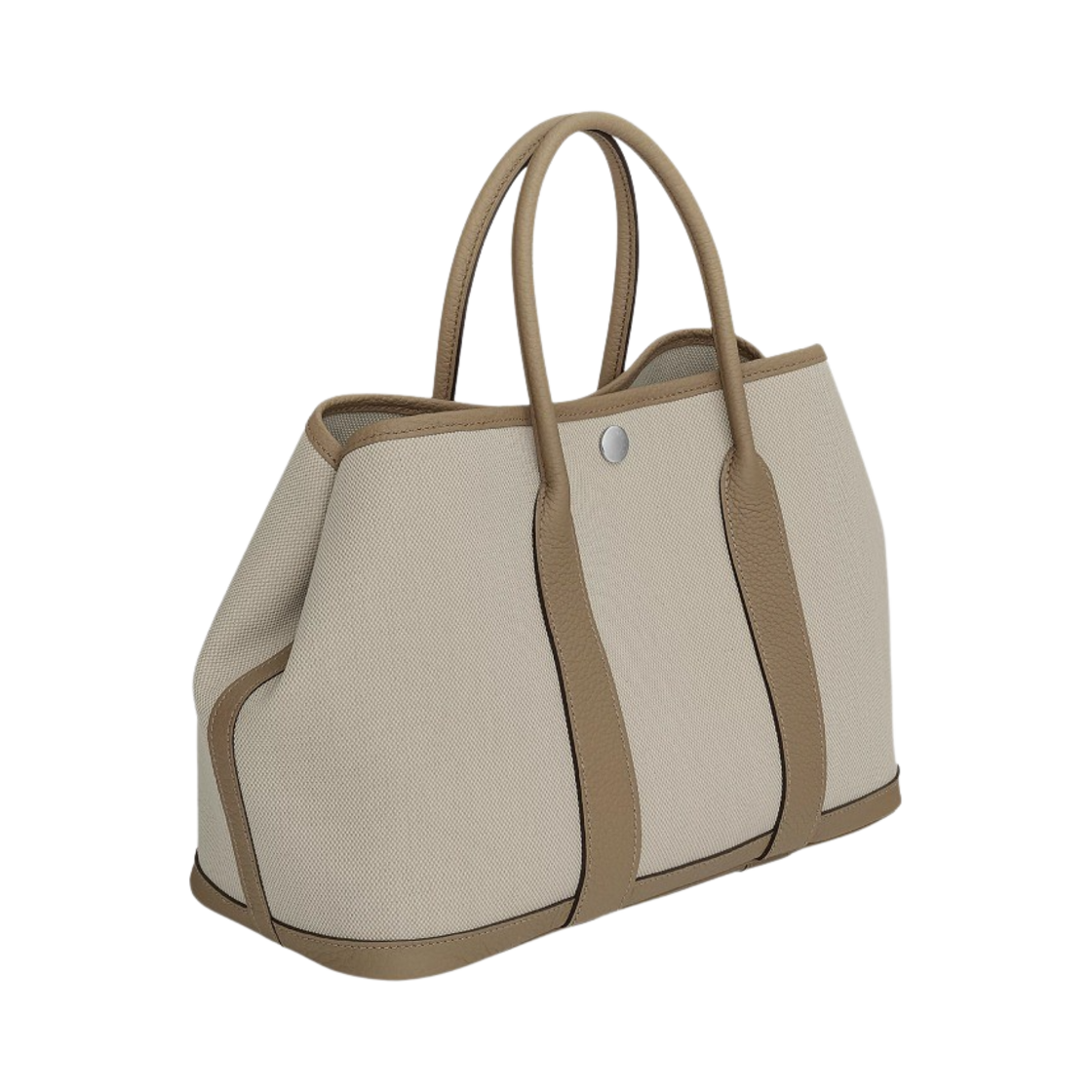 에르메스 가든 파티 30 백 캔버스 네곤다 & 팔라듐 하드웨어 베통 베쥬 마르파(Hermes Garden Party 30 Bag Canvas Negonda & Palladium Beton Beige Marfa) - 2