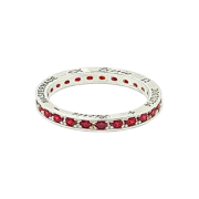 Frica Engraving Stone Ring 4 Silver