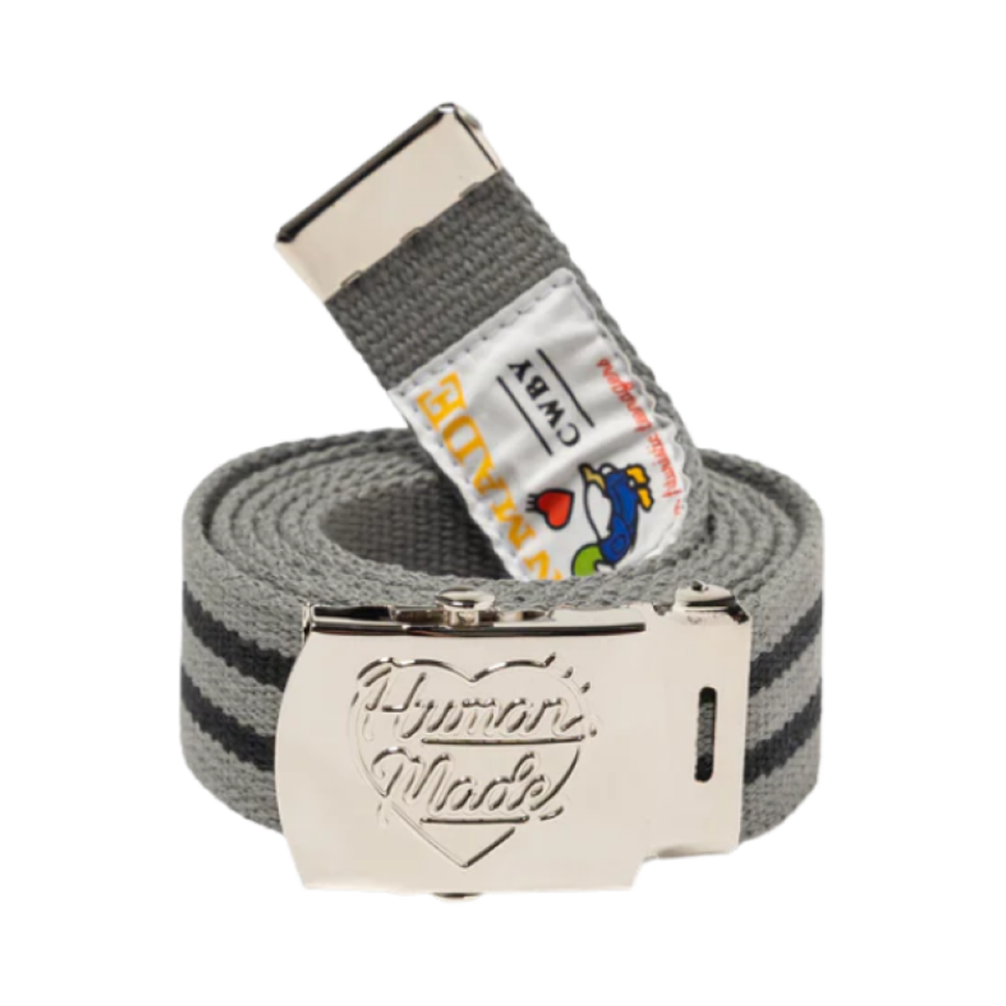 HM29GD079 Human Made Web Belt Gray