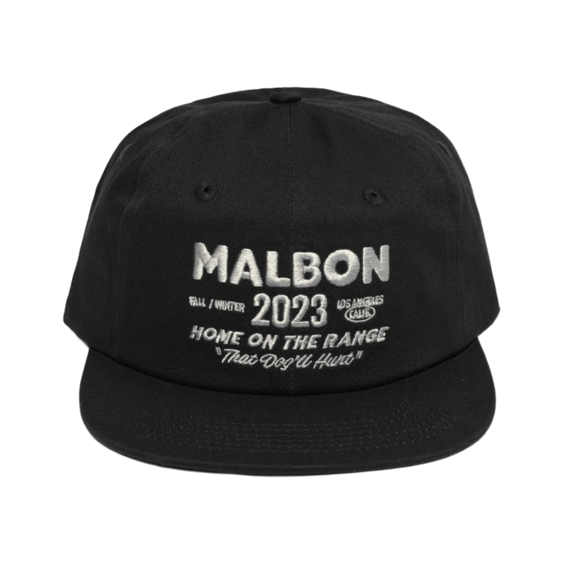 - Malbon Golf HOTR Painters Hat Aged Black