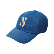 Satur Vintage Casual Lettering Ball Cap Vintage Blue