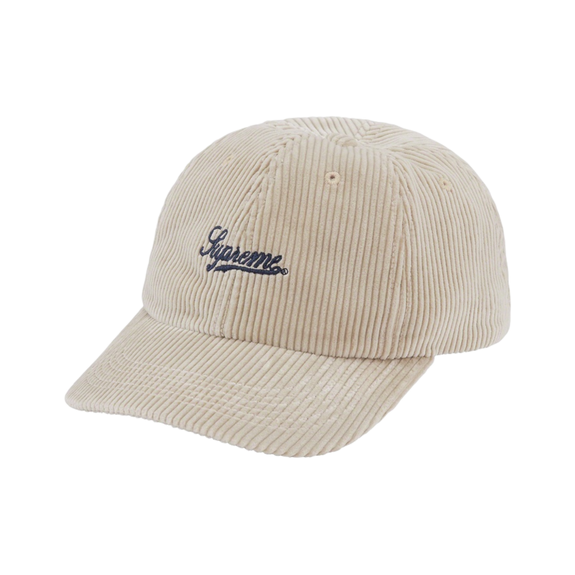 슈프림 스크립트 코듀로이 6-패널 화이트 - 22FW(Supreme Script Corduroy 6-Panel White - 22FW) - 1