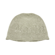 (W) Matin Kim Logo Punching Beanie Khaki