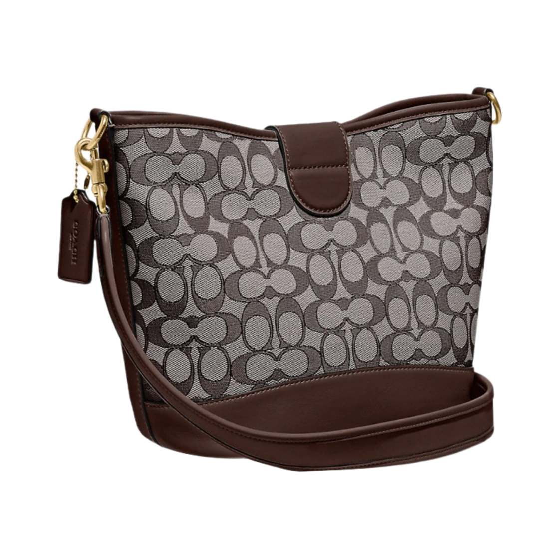 코치 탈리 버킷백 시그니쳐 자카드 오크 메이플(Coach Tali Bucket Bag in Signature Jacquard Oak Maple) - 2