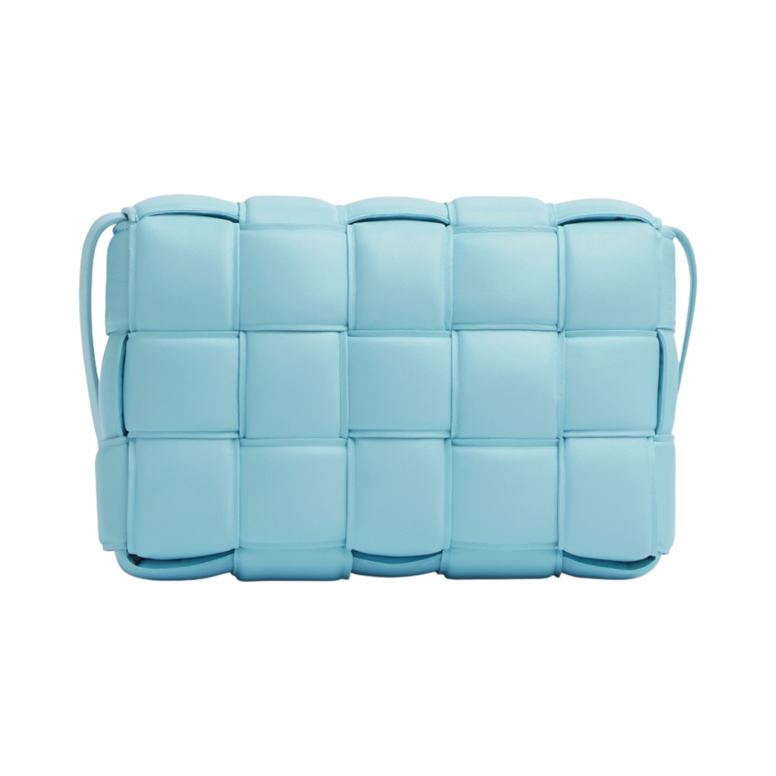 591970VCQR13915 Bottega Veneta Padded Leather Cassette Pale Blue - #4