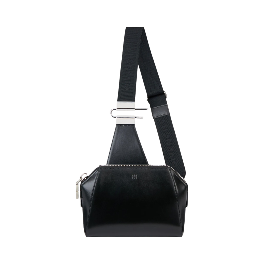 지방시 박스 레더 스몰 안티고나 크로스바디백 블랙