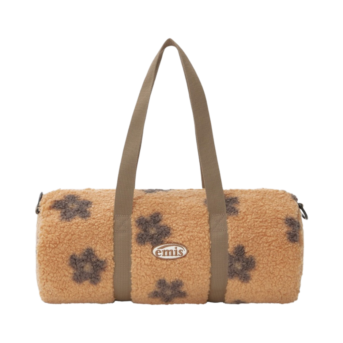 이미스 플라워 버클 크로스드 바디 백 베이지(Emis Flower Boucle Crossed Body Bag Beige)