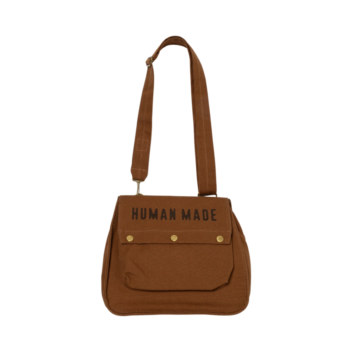 휴먼 메이드 게임 백 브라운(Human Made Game Bag Brown)