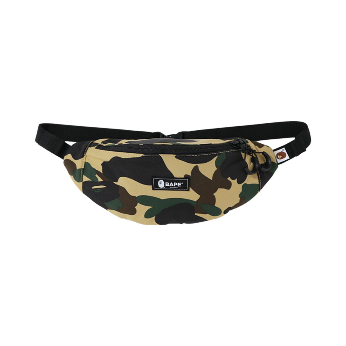 베이프 퍼스트 카모 웨이스트 백 멜로우 옐로우(BAPE 1st Camo Waist Bag Mellow Yellow) - 1