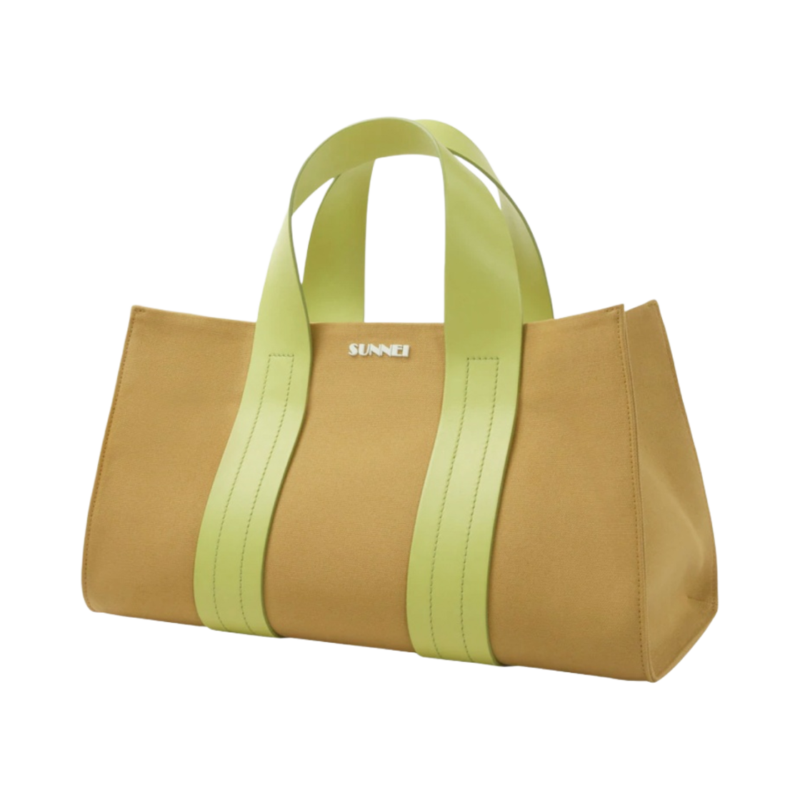 써네이 미니 패럴레피페도 메신저백 베이지 라이트 그린(Sunnei Mini Parallelepipedo Messenger Bag Beige Light Green) - 2