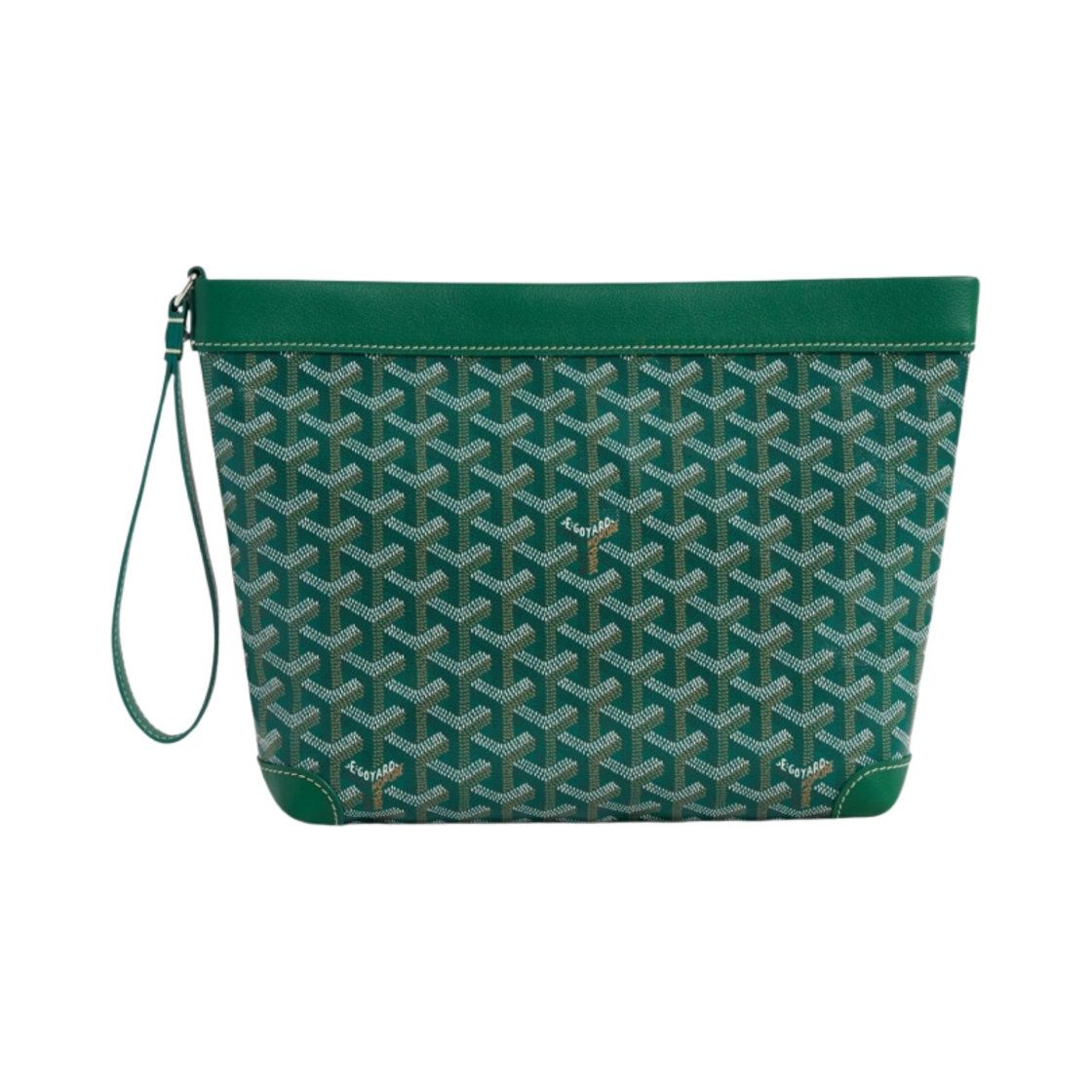 고야드 포쉐트 콘티 파우치 그린(Goyard Pochette Conti Pouch Green) - 2