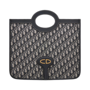 Dior Oblique Jacquard Foldable Clutch Blue