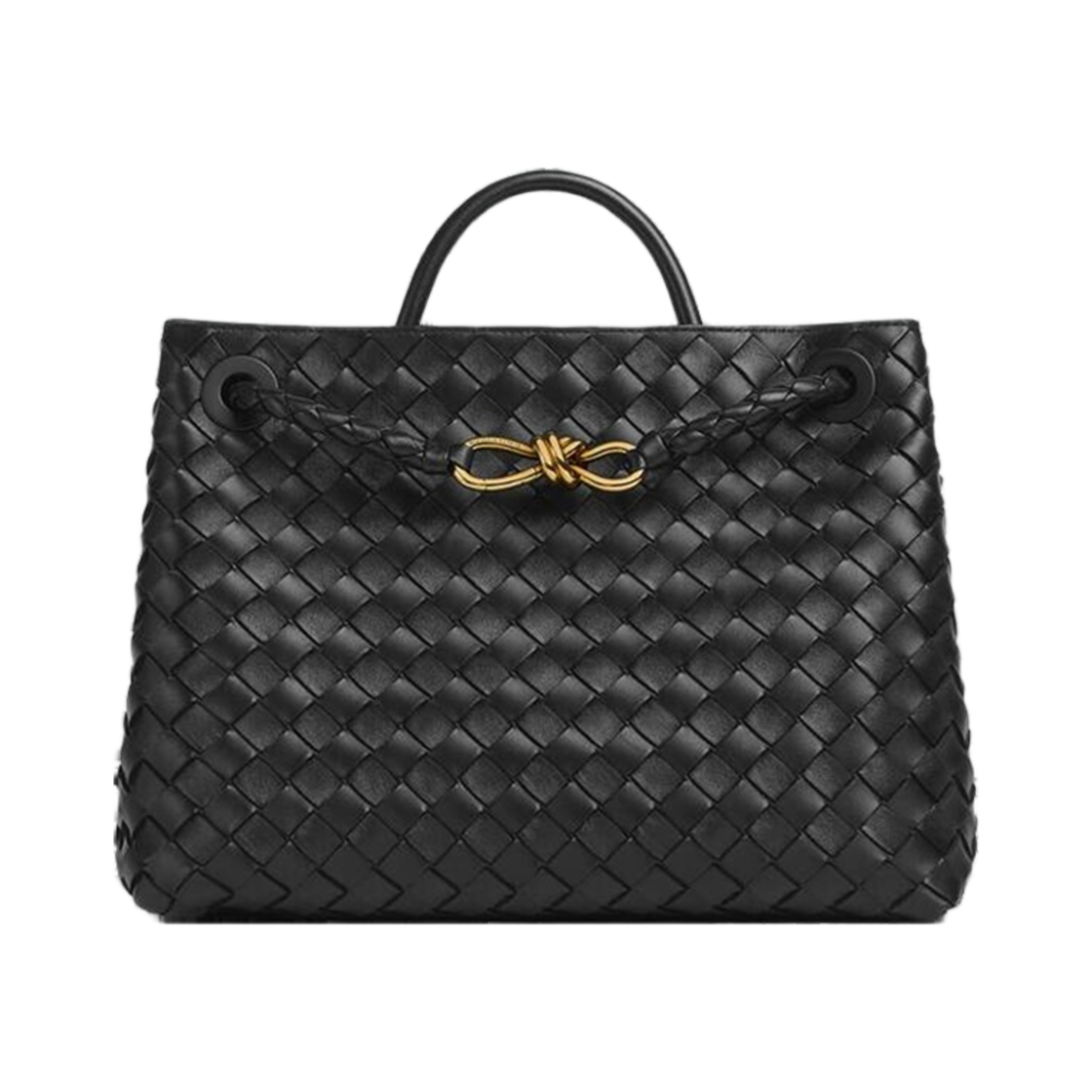 766016VCPP11139/743572VCPP11139 Bottega Veneta Medium Andiamo Black
