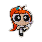 NewJeans x The Powerpuff Girls Coller Wappen Reverse Sticon Hyein