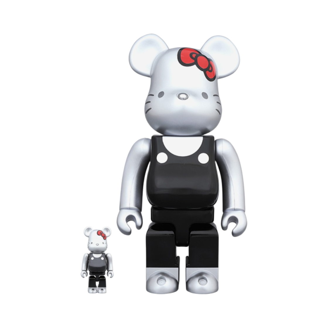베어브릭 헬로키티 45주년 00년대 버전 00% & 400% 세트(Bearbrick Hello Kitty 45th Anniversary 00’s Ver. 100% & 400% Set) - 1