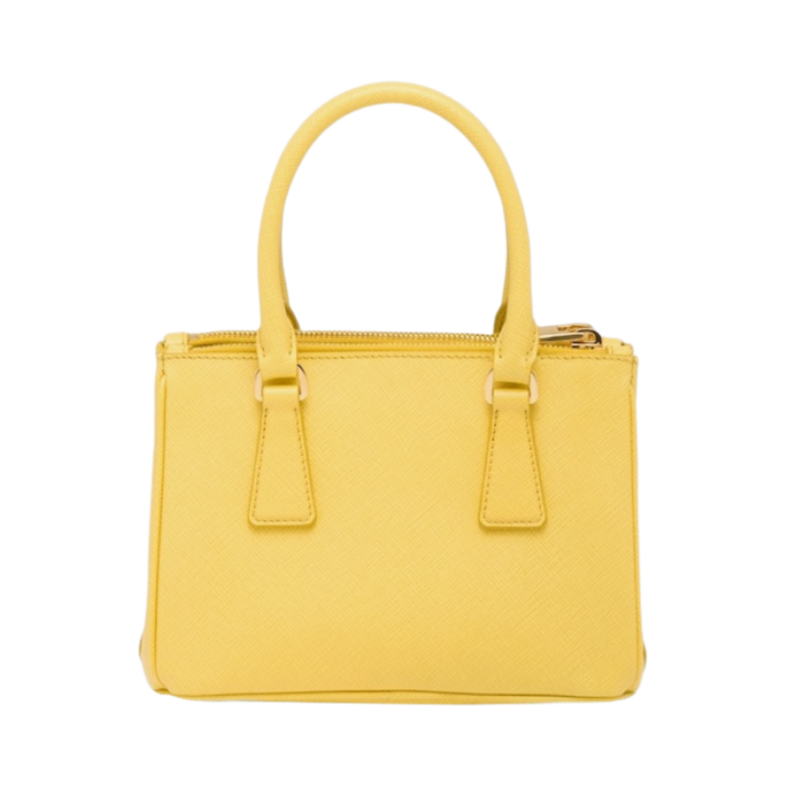 프라다 갤러리아 사피아노 레더 미니백 써니 옐로우(Prada Galleria Saffiano Leather Mini Bag Sunny Yellow) - 2
