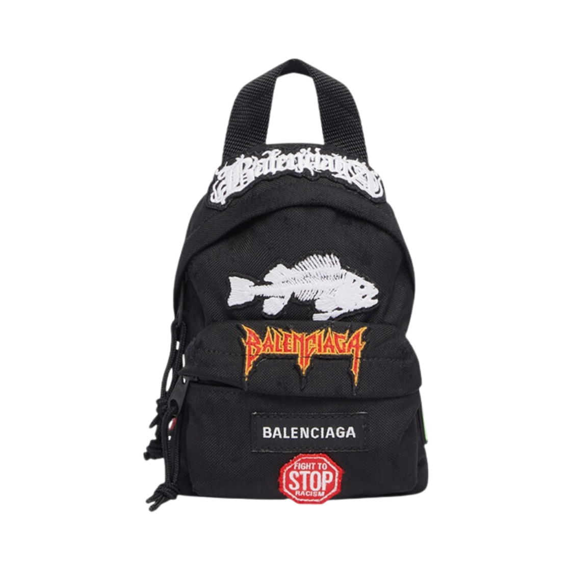 발렌시아가 익스플로러 미니 백팩 블랙