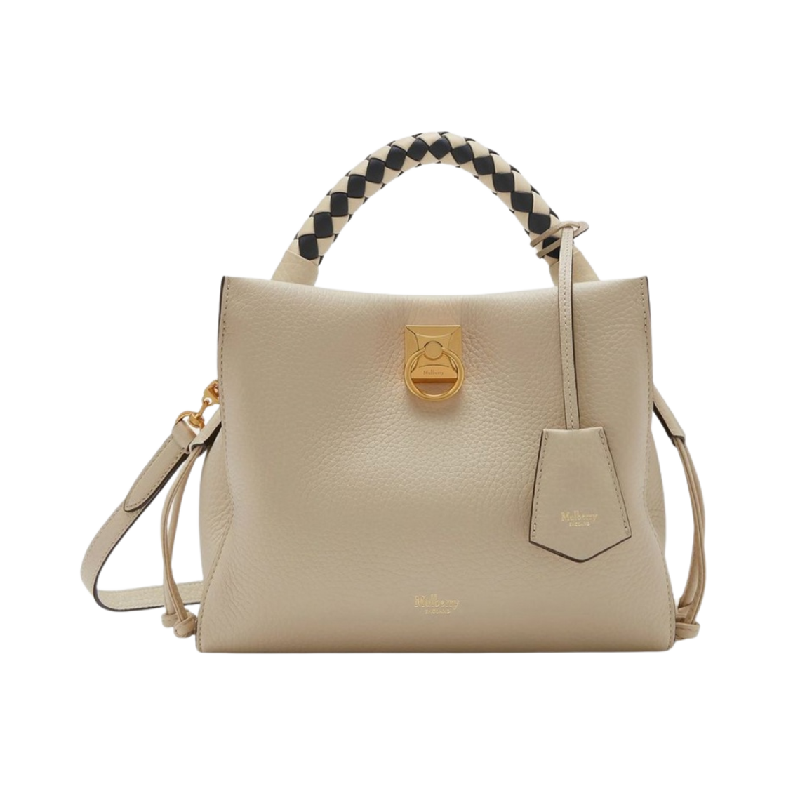 멀버리 헤비 그레인 스몰 아이리스 초크 미드나잇(Mulberry Heavy Grain Small Iris Chalk Midnight) - 1