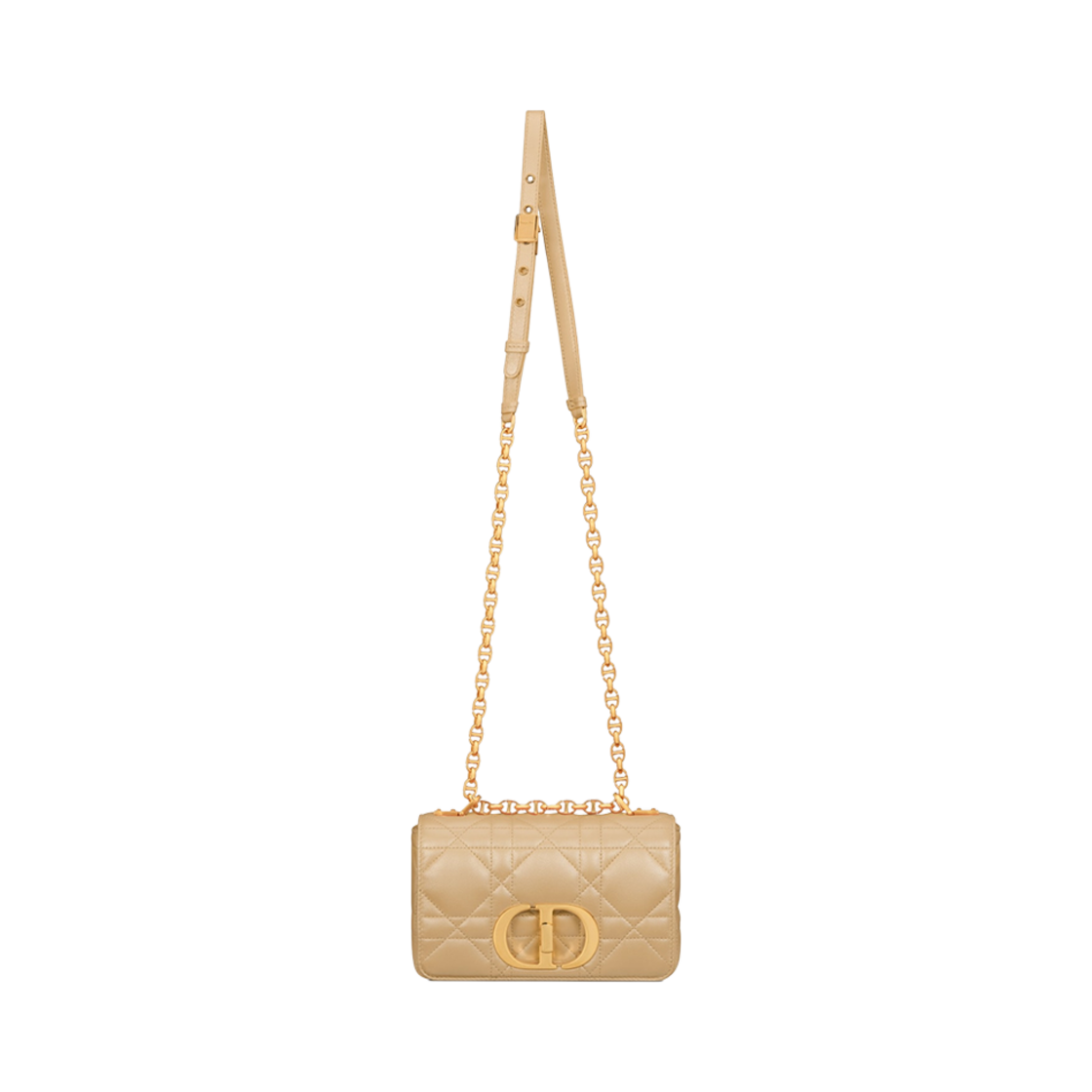 디올 스몰 카로백 파스텔 옐로우 펄레센트(Dior Small Caro Bag Pastel Yellow Pearlescent) - 4
