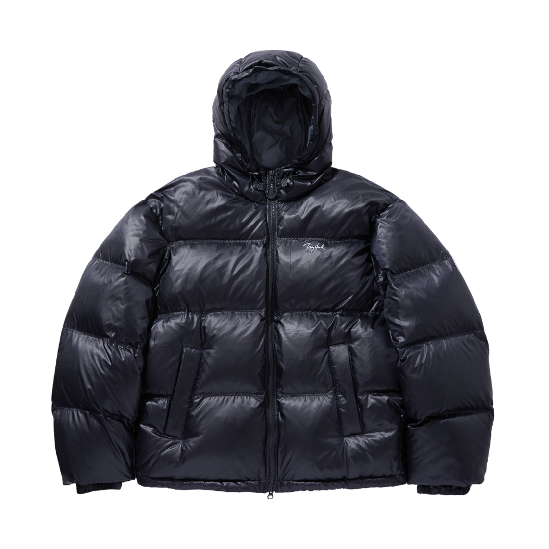 TH2404DP02NA TONY HAWK Balboa Ripstop Hooded Down Short Puffer Navy
